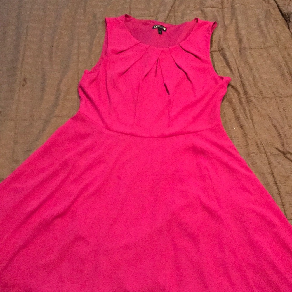 Pink short dress